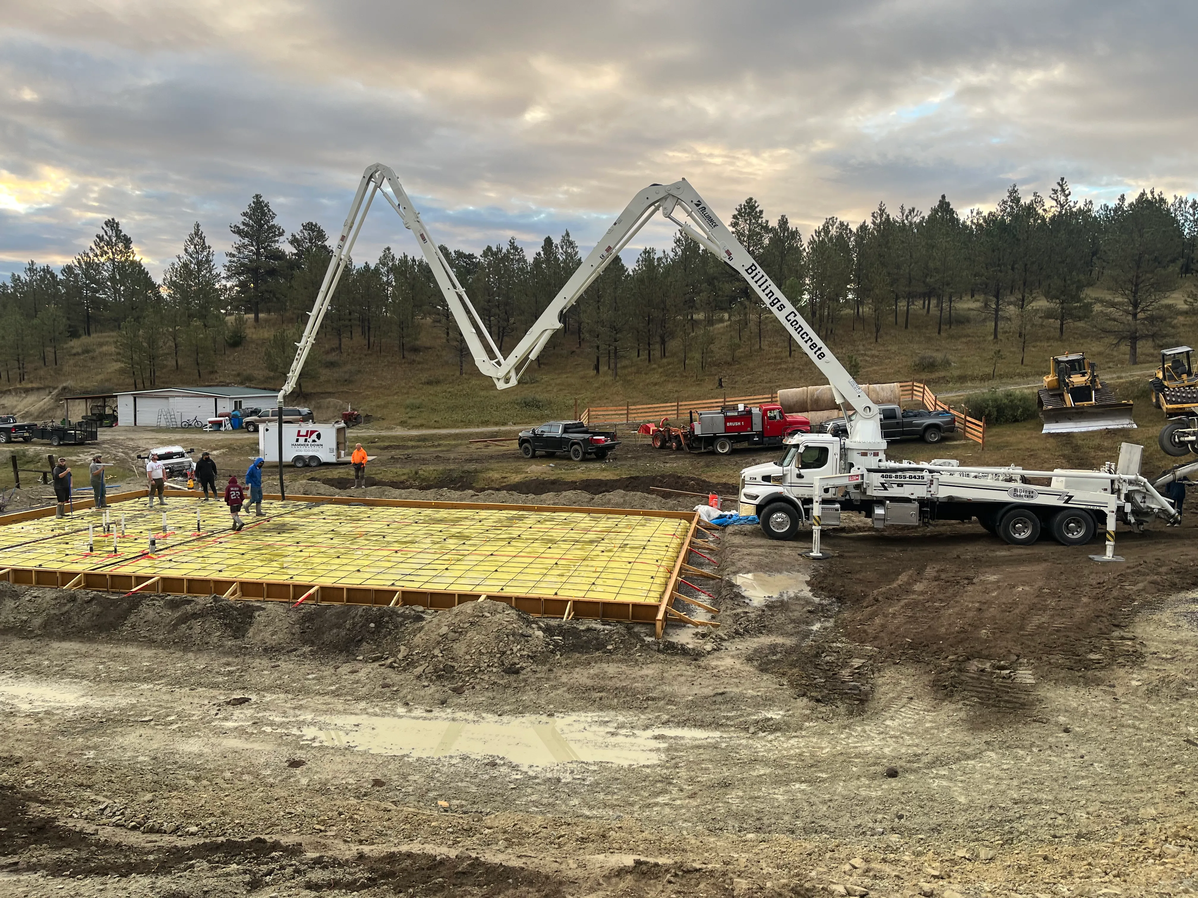 Concrete Services in Billings, MT area by Hammer Down Construction