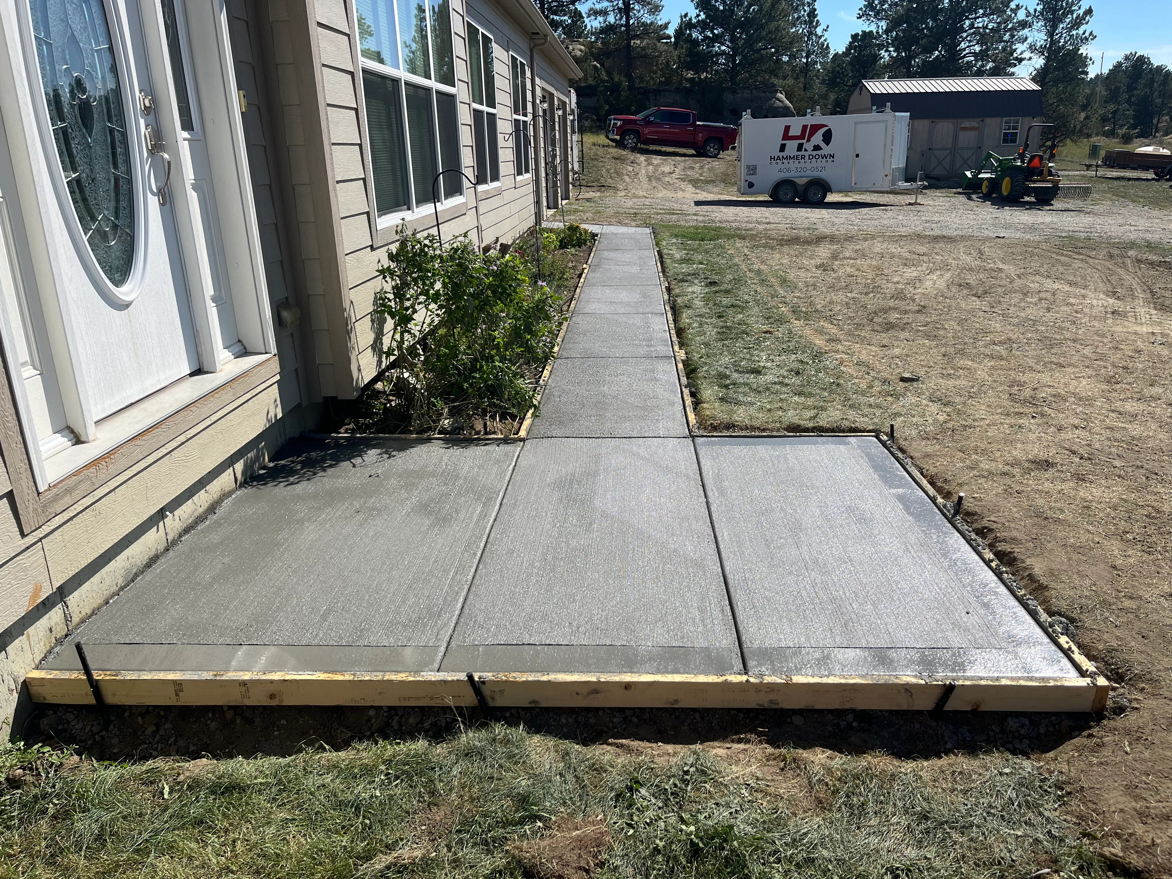 Construction work in Billings, Montana by Hammer Down Construction