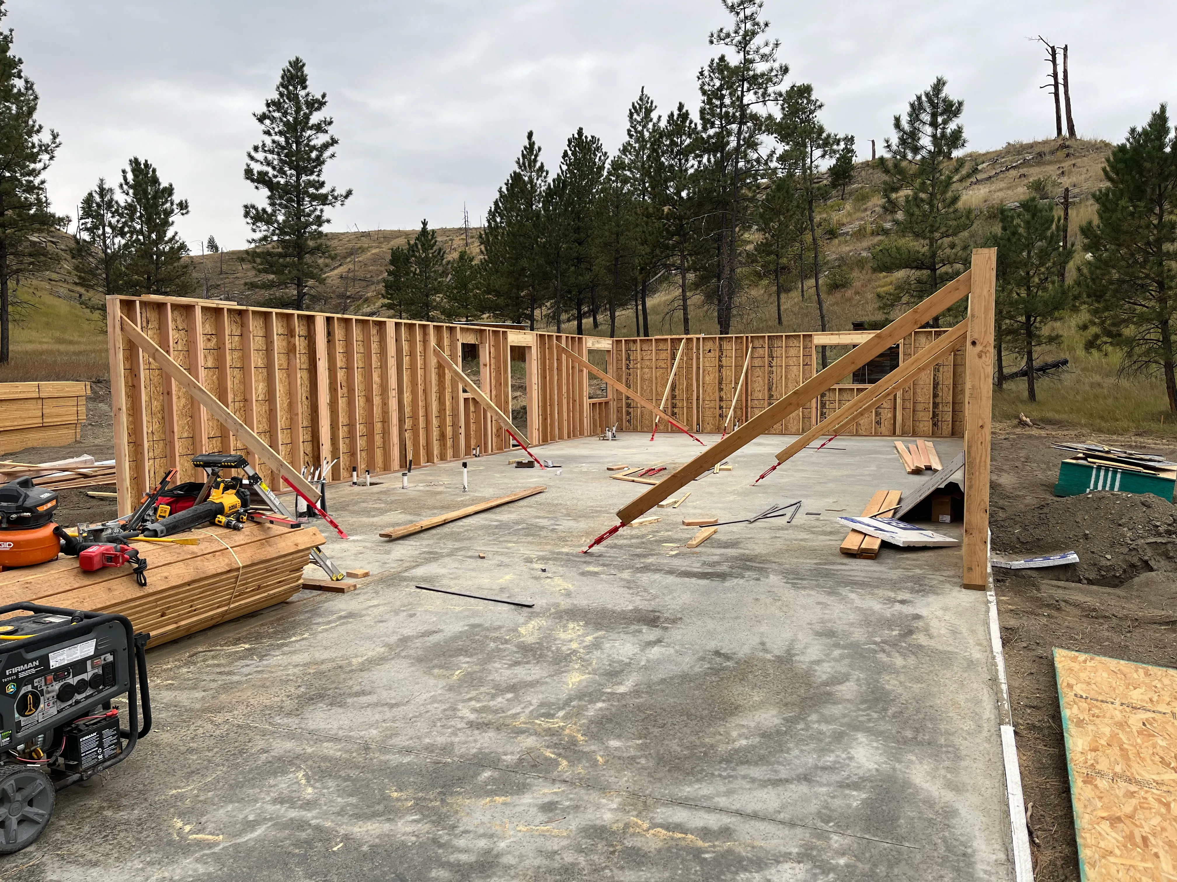 Construction work in Billings, Montana by Hammer Down Construction