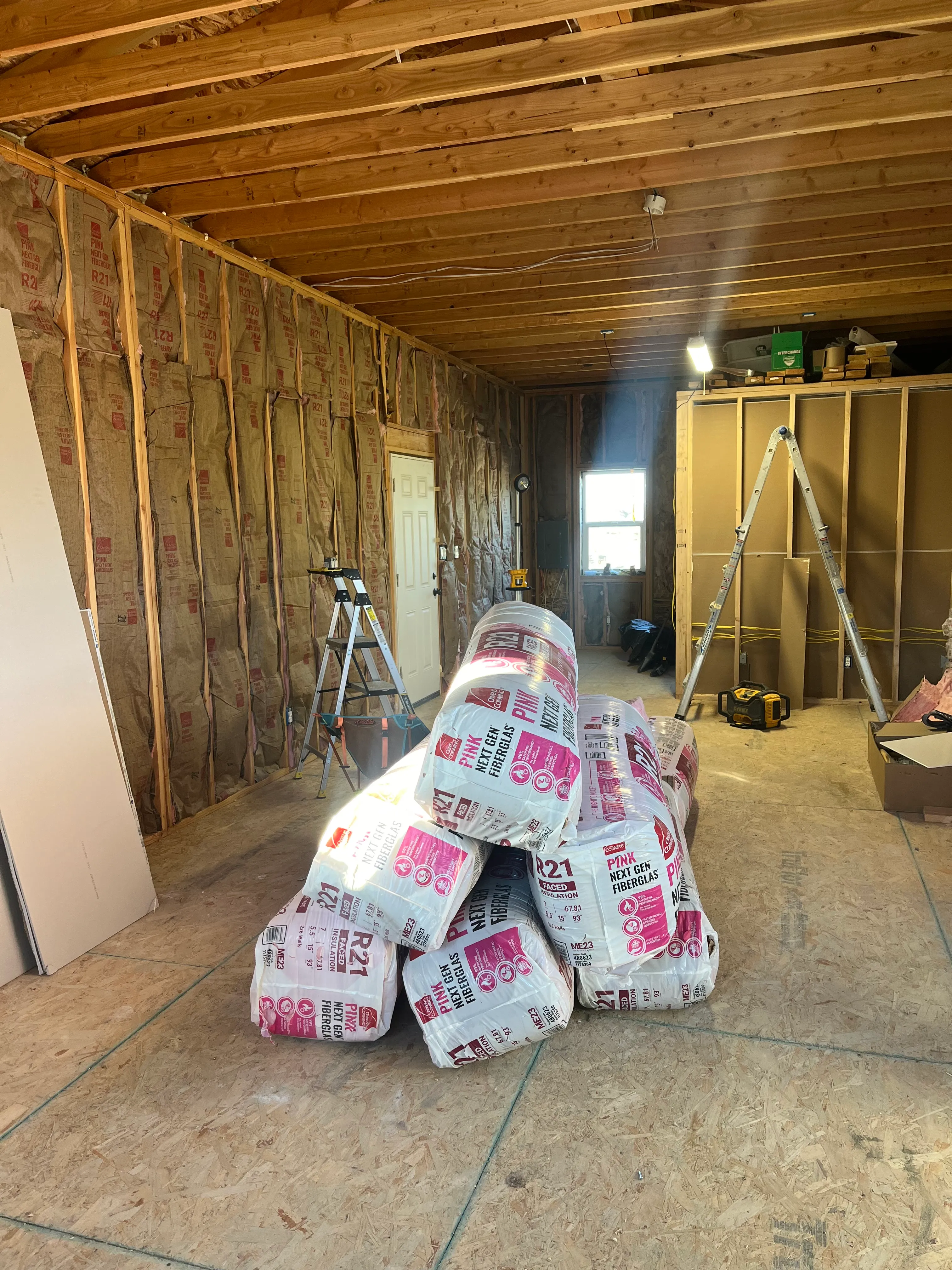 Insulation - Construction project in Billings, MT by Hammer Down Construction